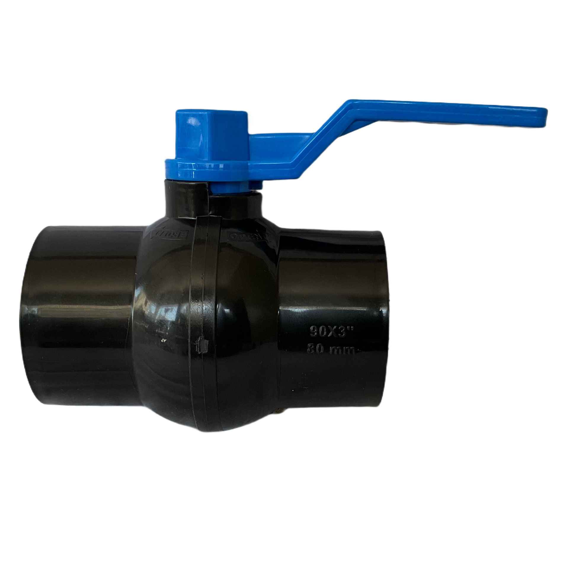 PVC Ball Valve (Short Handle) Black Color Product